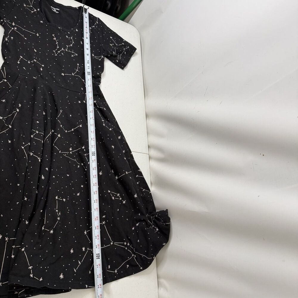 Svaha Constellations Glow In the Dark Twirl Dress Organic Cotton Celestial Sz XS - Picture 10 of 13